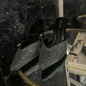 Miss Lola Blinged Out Wrap Up Heel